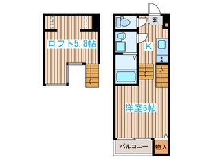 クレアドミールの物件間取画像